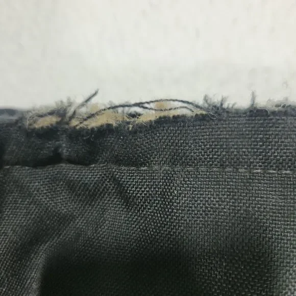 Carhartt Dungarees Adult 46x32 Black Overalls Quilted Duck Bib Double Knee Mens - Picture 8 of 15